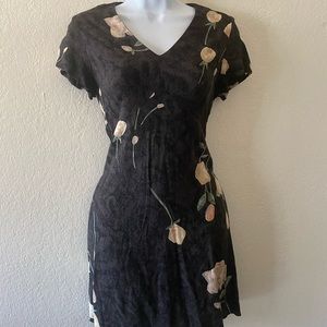 Tempted floral vintage looking mini dress